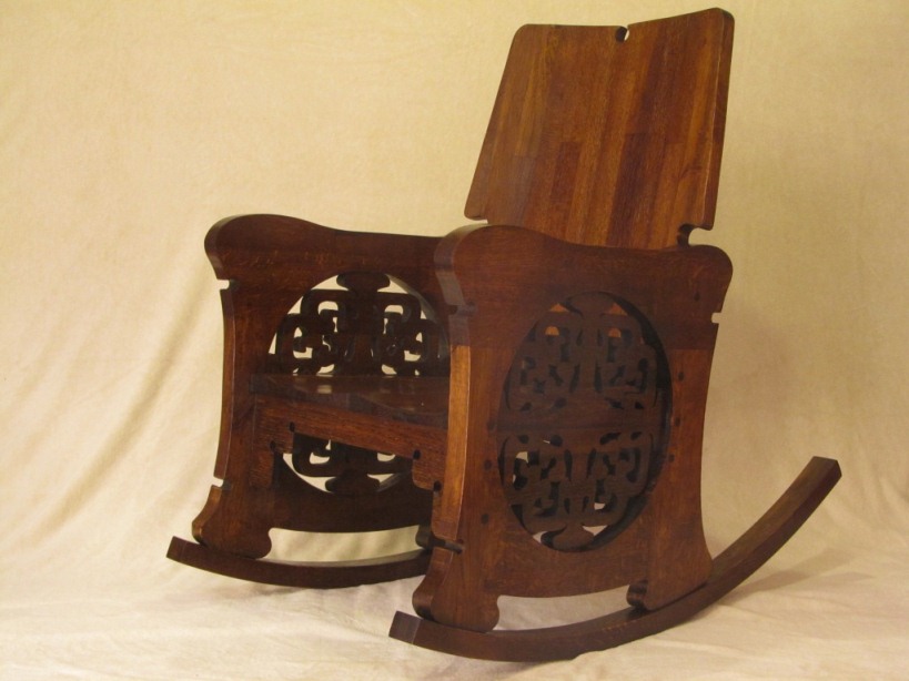 Charles Rohlfs Rocking Chair